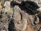 Bedrock metate